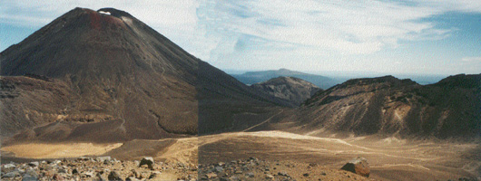 Tongariro - south crater