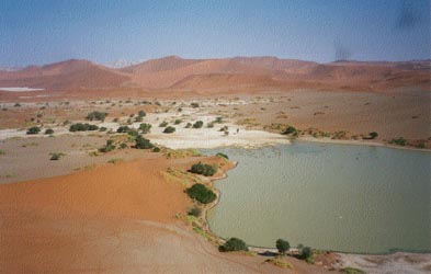 Sossusvlei from top of Big Mama